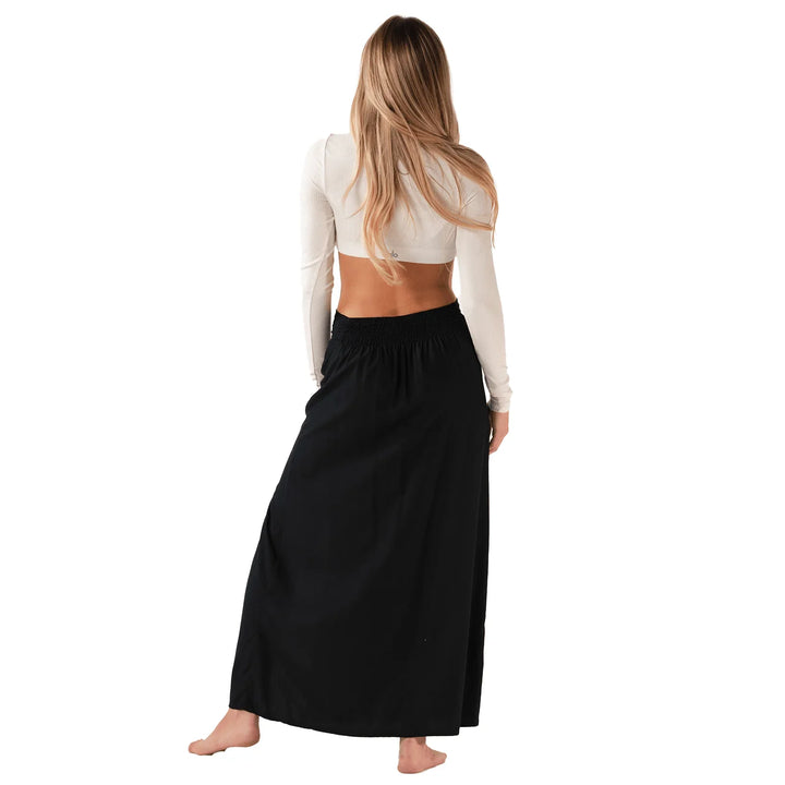 Bella Black Maxi Skirt