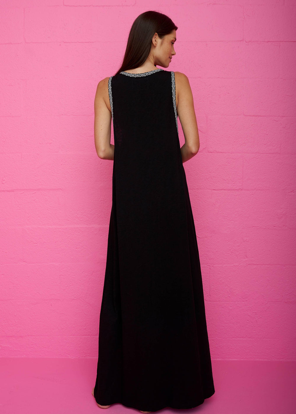 Erin Tassel Slit Dress/Coverup - Turquoise Waters