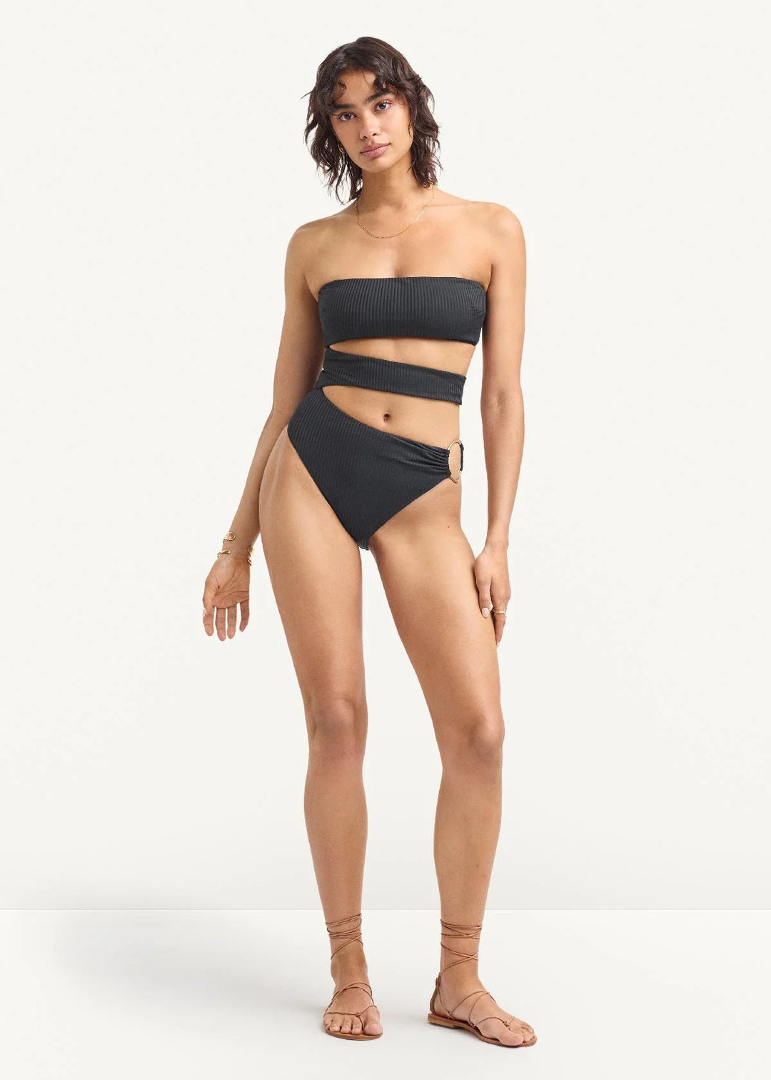 Lolita One Piece - Black EcoRib
