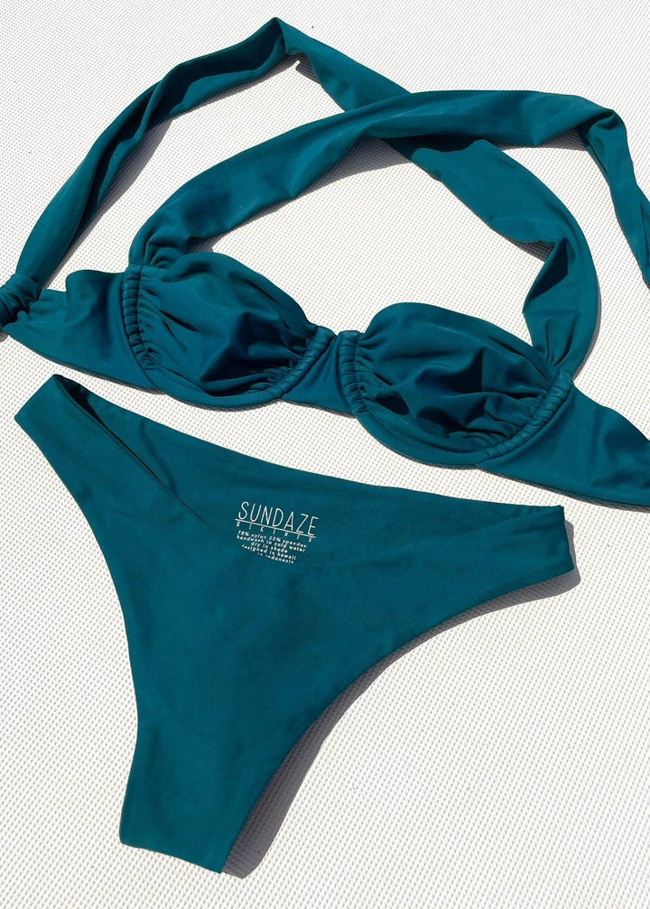 Lahaina Bikini Bottoms X Lagoon - Turquoise Waters