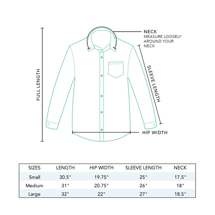 Boyfriend Button Up: 2-ply Cotton