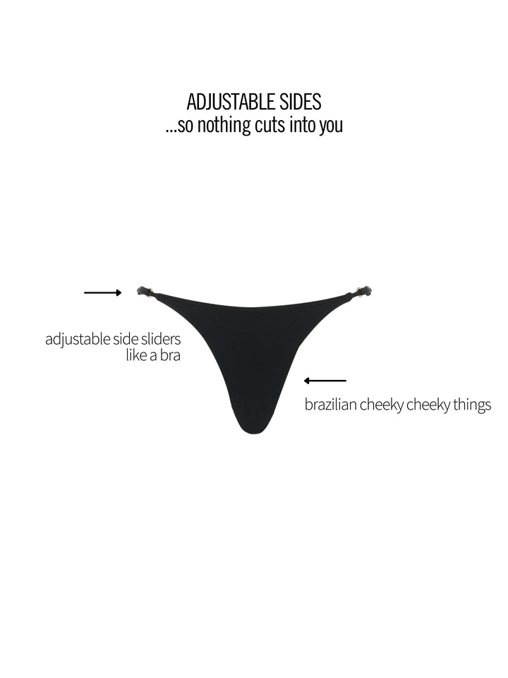 BAHIA ADJUSTABLE BOTTOMS - Turquoise Waters